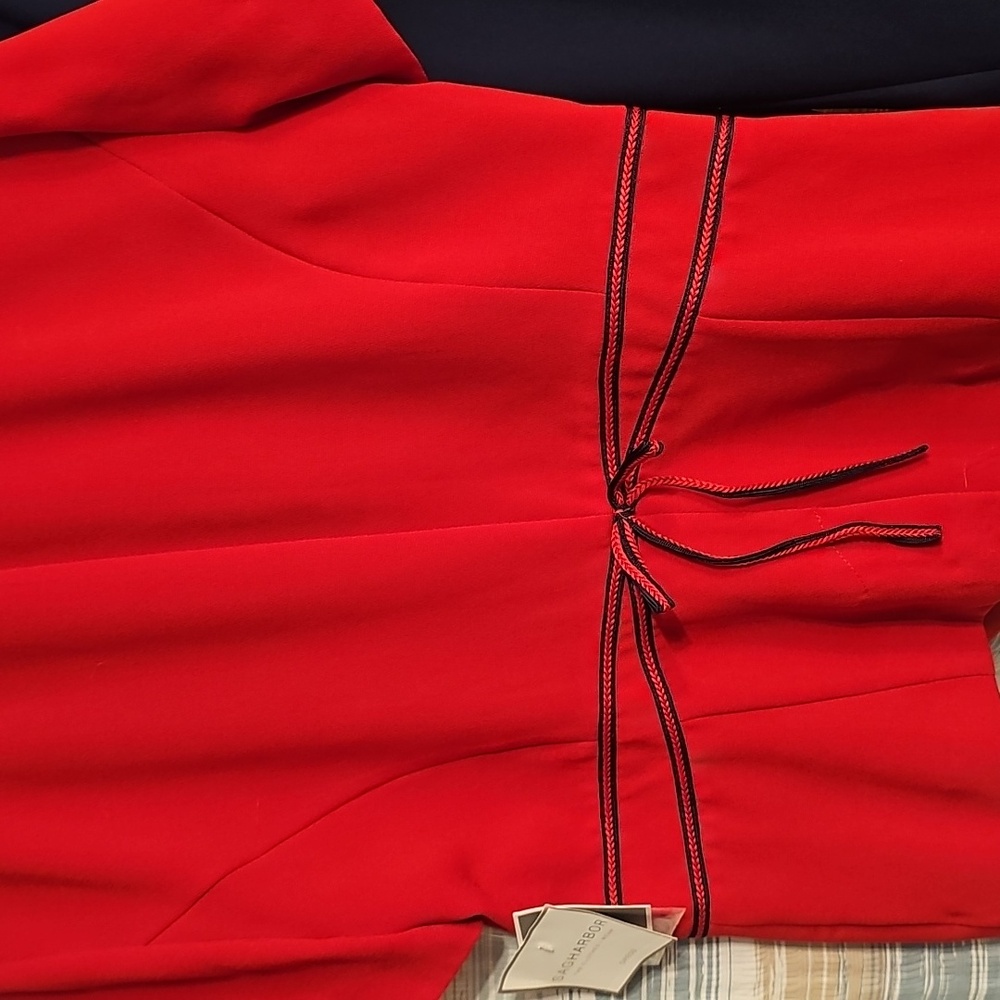 Sag Harbor Red/Navy 2 Piece Pants Set - Picture 12 of 12